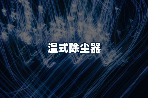 湿式除尘器